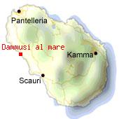 Dammusi al Mare - Mappa di Pantelleria. 