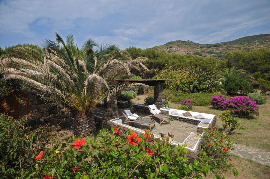 La terrasse de Dammuso alla Palma