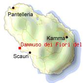 Dammusi dei Fiori - Carte de Pantelleria. 