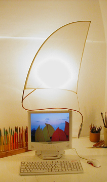 Voile-Lampe - Voile lampe pour computer. (foto 8)